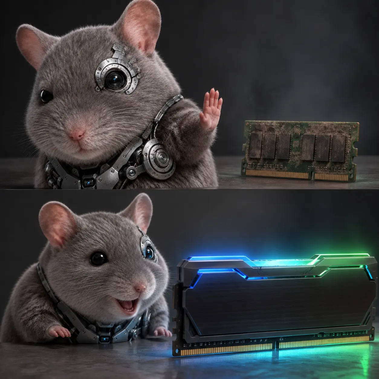 RAM reacting to a major memory upgrade